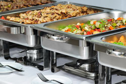 Captain's Table catering company spread