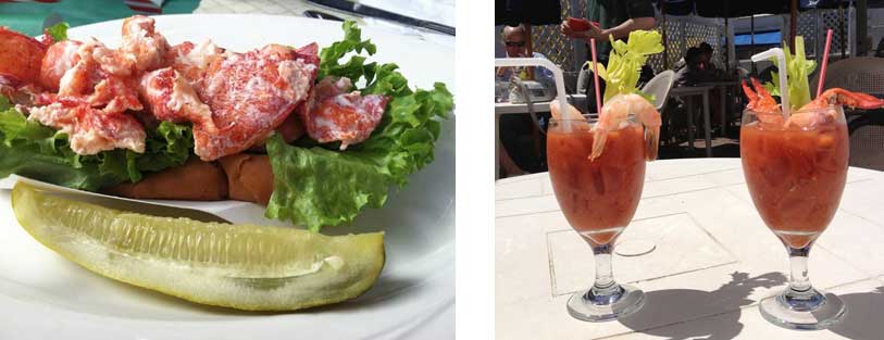 Captain's Table specialty Bloody Mary bar